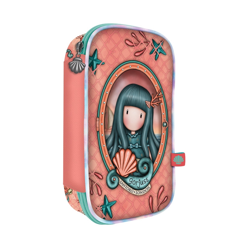 Pernica puna ovalna 1zip 1preklop Washed Ashore Gorjuss 1046GJ20