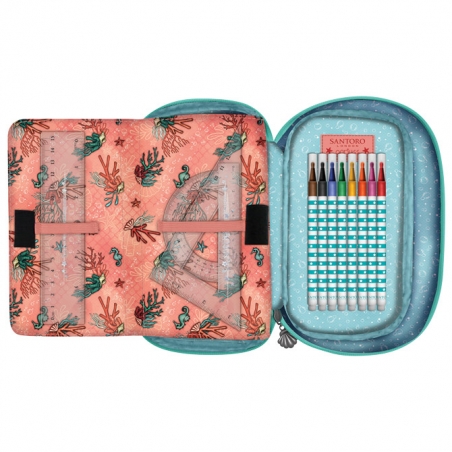 Pernica puna ovalna 1zip 1preklop Washed Ashore Gorjuss 1046GJ20