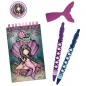 Set za pisanje u fascikli sa zipom The World Is Your Oyster Gorjuss 1294GJ03