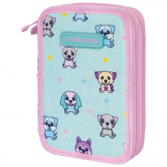 Pernica prazna 2zipa AC2 Puppie's Word 24.Astrabag 503024002 tirkizni