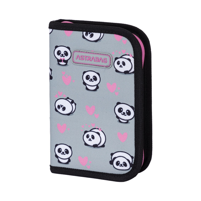 Pernica puna 1zip 1preklop AC11 Panda 24.Astrabag 503024008 siva
