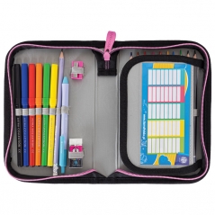 Pernica puna 1zip 1preklop AC11 Panda 24.Astrabag 503024008 siva