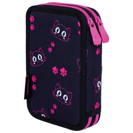 Pernica prazna 2zipa AC2 Cat's Eyes 24.Astrabag 503024039 crno-roze