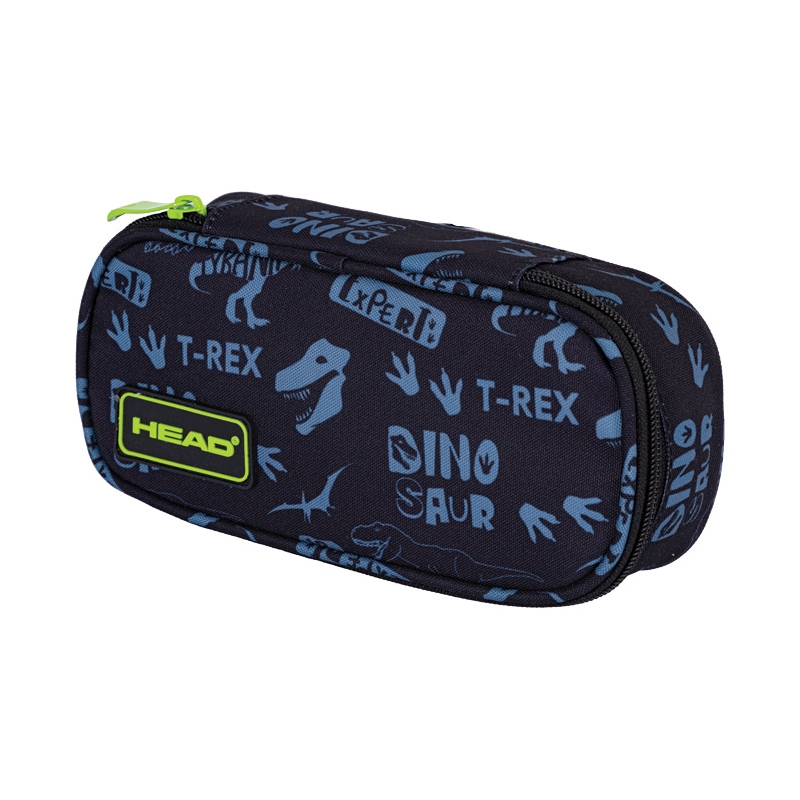 Pernica prazna ovalna 1zip AC6 Tyrannosaurus 24.Head 503024025 crno-siva