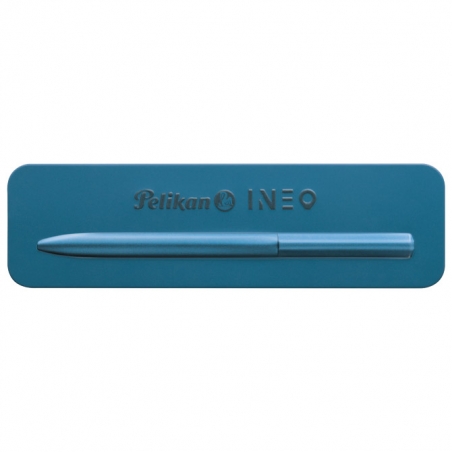 Olovka hemijska K6 Ineo Elements Ocean Blue u metalnoj poklon kutiji Pelikan 822473 plava