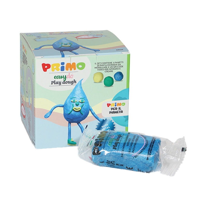 Plastelin 3boje 60g EasyDo Primo pk3 CMP 2991CD1 žuta-zelena-plava