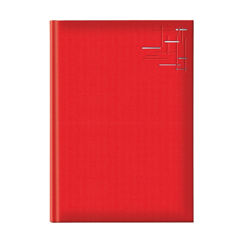 Rokovnik B5 linije 256strana Positano C20 crveni (coral red)