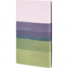 Notes 13x21cm linije 192strane s gumicom Stripes Mauve FSC Castelli 0QO4IS-009