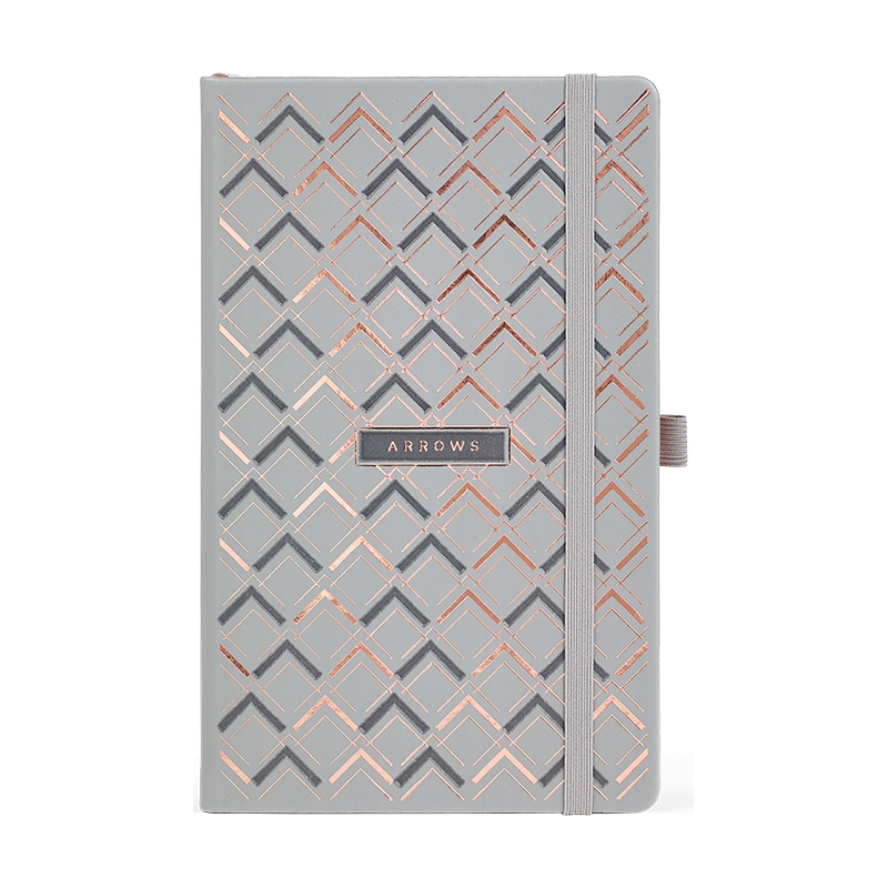 Notes 13x21cm linije 192strane s gumicom Cesello Arrow FSC Castelli 0QO4LL-002