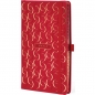 Notes 13x21cm linije 192strane s gumicom Cesello Whirls FSC Castelli 0QO4LL-005