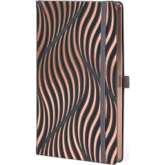 Notes 13x21cm linije 192strane s gumicom Rose sand FSC Castelli 0QO4LR-003