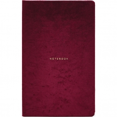 Notes 13x21cm linije 192strane s gumicom Teatro Burgundy FSC Castelli 0QO4LT-004