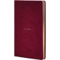 Notes 13x21cm linije 192strane s gumicom Teatro Burgundy FSC Castelli 0QO4LT-004