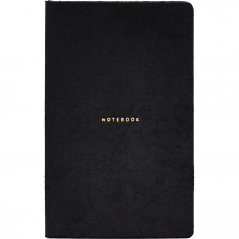 Notes 13x21cm linije 192strane s gumicom Teatro Black FSC Castelli 0QO4LT-010