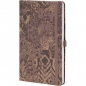 Notes 13x21cm linije 192strane s gumicom Shabby Brown Texture FSC Castelli 0QO4IH-W00
