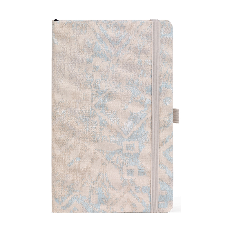 Notes 13x21cm linije 192strane s gumicom Shabby Blue Texture FSC Castelli 0QO4IH-W03