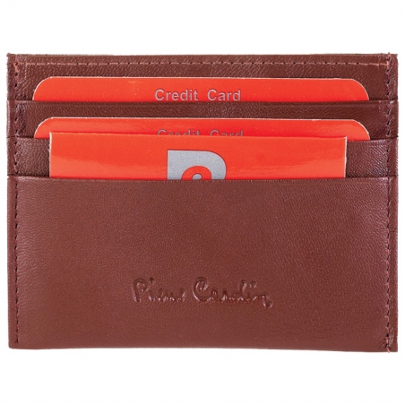 Korice kožne za kartice 6mesta sa pregradom Pierre Cardin 2475TILAK42 braon