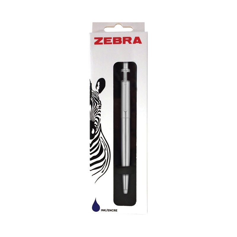 Olovka hemijska 1,0mm 901 Zebra 83757 srebrna blister