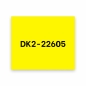 DK2-22605  Kontinuirana traka 62mm x 30.48m žuta