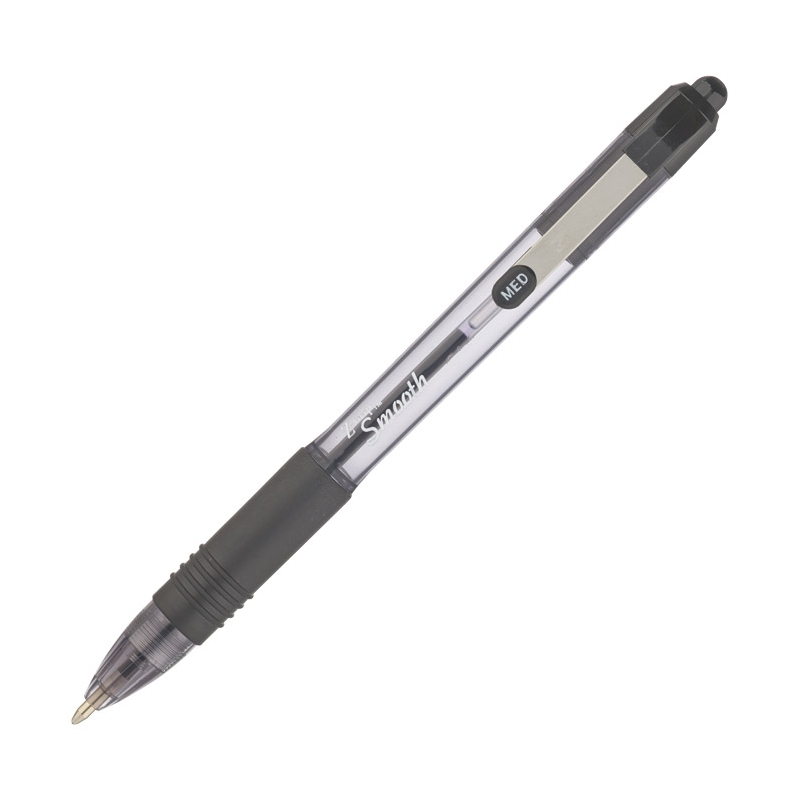 Olovka hemijska 1,0mm sa gumenim gripom (uložak crni) Z-Grip Smooth Zebra 22561 crna
