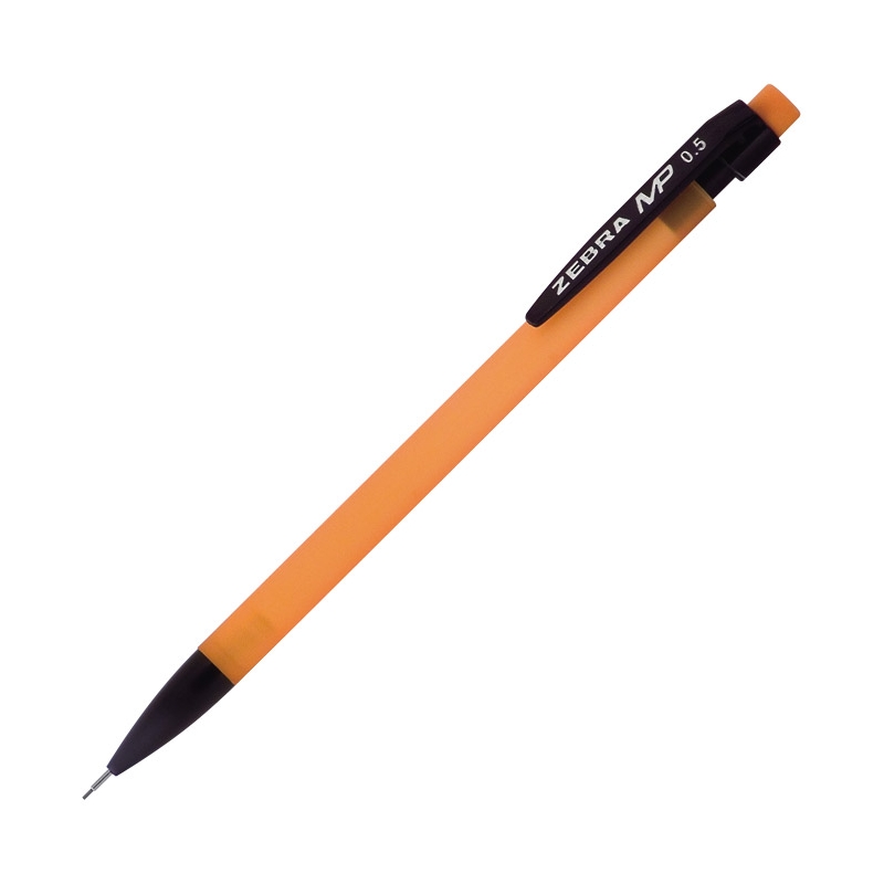 Olovka tehnička 0,5mm MP Zebra 51560 providno narandžasta