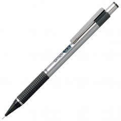 Olovka tehnička 0,5mm sa rebrastim gripom M-301 Zebra 66431 srebrno-crna