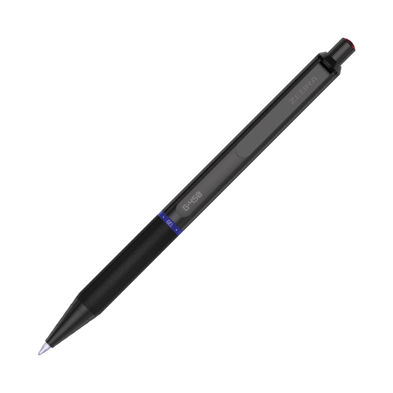 Olovka hemijska 0,7mm gel sa gumenim gripom G-450 Zebra 89421 crna