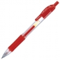 Olovka hemijska 0,5mm gel sa gumenim gripom (uložak crveni) Sarasa Retractable Zebra 46730 crvena