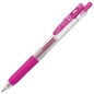 Olovka hemijska 0,5mm gel sa gumenim gripom (uložak roze) Sarasa Clip Zebra 45137 roze