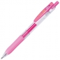 Olovka hemijska 0,5mm gel sa gumenim gripom (uložak pastelno roze) Sarasa Clip Zebra 35137 pastelno roze