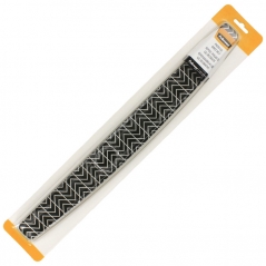 Odmarač za ruke uz tastaturu gel Fellowes 9653601 crni-beli Chevron
