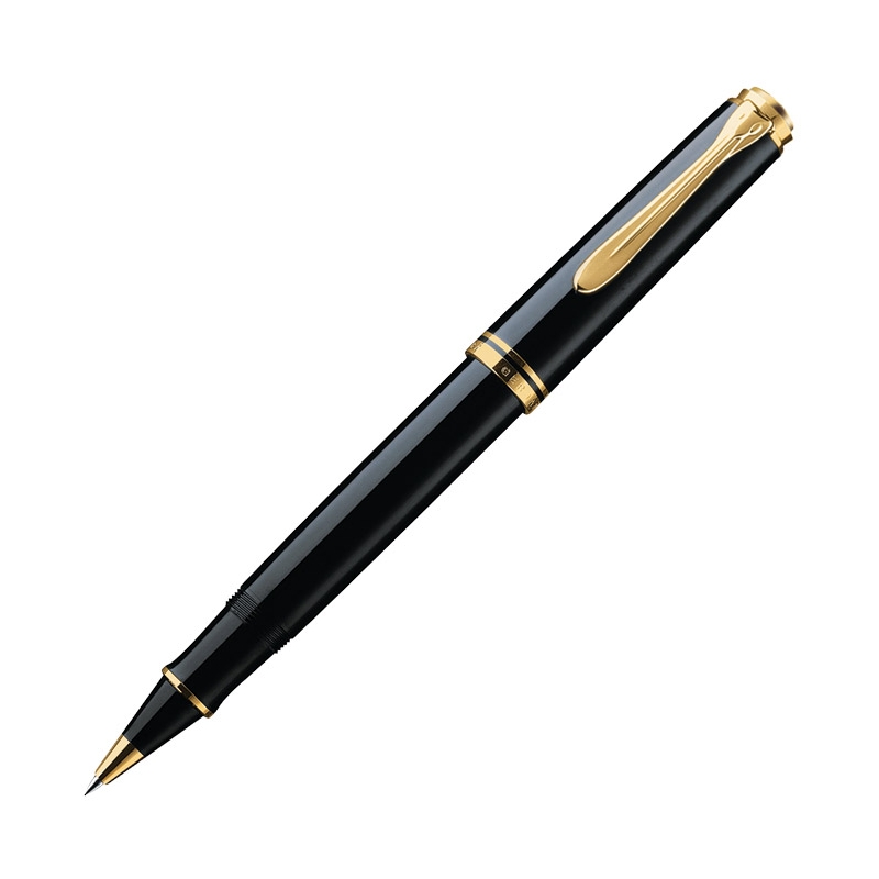 Roler Souveran R800+kožna bela futrola+poklon kutija G30 Pelikan 997643 crni