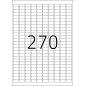 Etikete 17,8X10 A4/270 1/25 removable Herma 4343 Herma