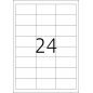 Etikete 64,6x33,8 A4/24 1/100 bela Herma