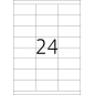 Etikete 70X33,8 A4/24 1/100 bela Herma