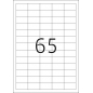 Etikete 38,1x21,2 A4/65 1/100 bela Herma