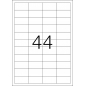 Etikete 48,3x25,4 A4/44 1/100 bela Herma