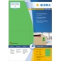 Etikete 105X148 A4/4 1/100 zelena Herma