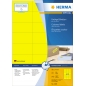 Etikete 70X37 A4/24 1/100 žuta Herma