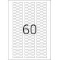 Etikete prsten 10x49 A4/60 1/1500 bela Herma