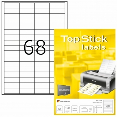 Etikete TOPSTICK 48,5x16,9 A4/68 1/100 Herma