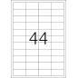 Etikete TOPSTICK 48,3X25,4 A4/44 1/100 Herma