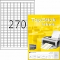 Etikete TOPSTICK 17,8X10 A4/270 1/100 Herma