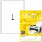 Etikete TOPSTICK 199,6x289,1 A4/1 1/100 Herma