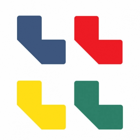 Simboli za podno obeležavanje "L" forma 1/10 Tarifold plava