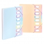 PVC Organiser sa 8 pregrada i gumicom Rainbow Pastel Viquel sortirano