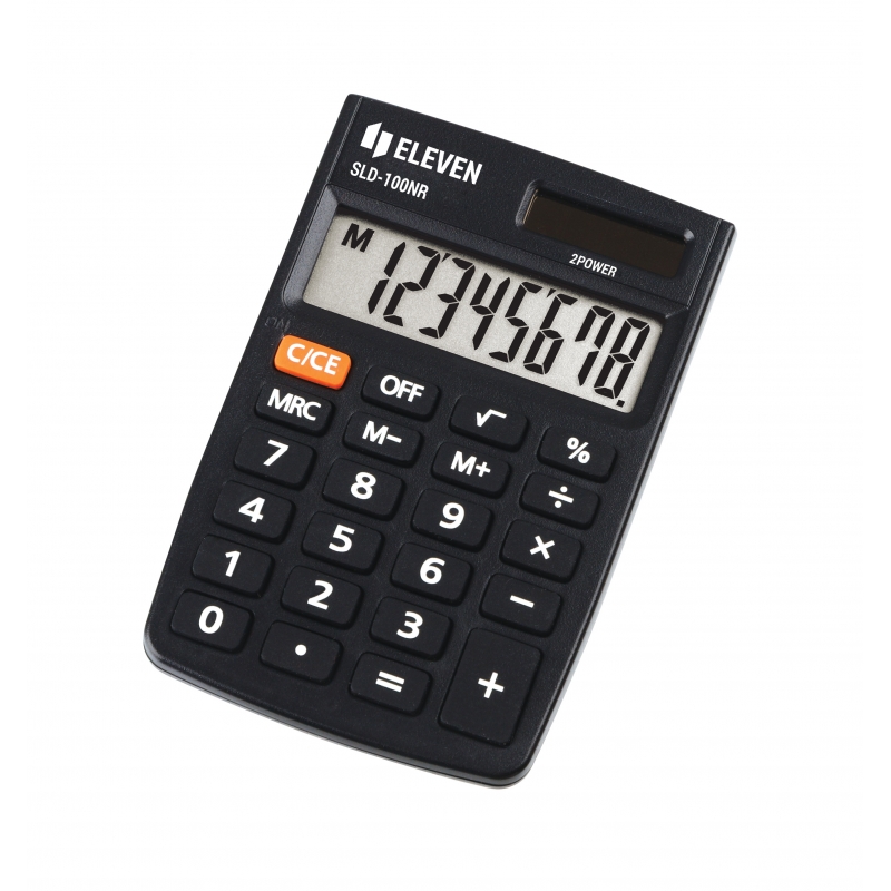 Džepni kalkulator Eleven SLD-100NR, 8 cifara Eleven