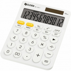 Stoni kalkulator u boji Eleven RK-2311, 12 cifara Eleven bela