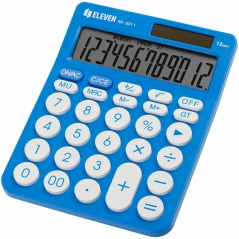 Stoni kalkulator u boji Eleven RK-2311, 12 cifara Eleven plava