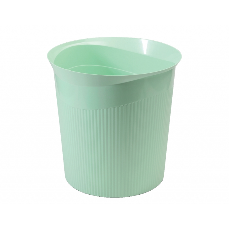 Korpa za otpatke "RE-LOOP", 13l pastel Han zelena